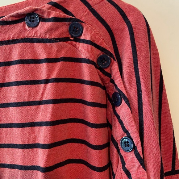 Stateside via Anthropologie Boat Neck Stripe Top - Picture 5 of 7